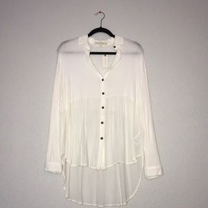 Anthropologie brand new cream blouse